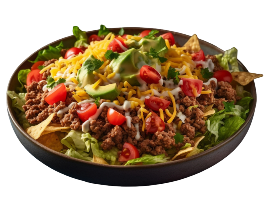 Lunch Taco Salad.