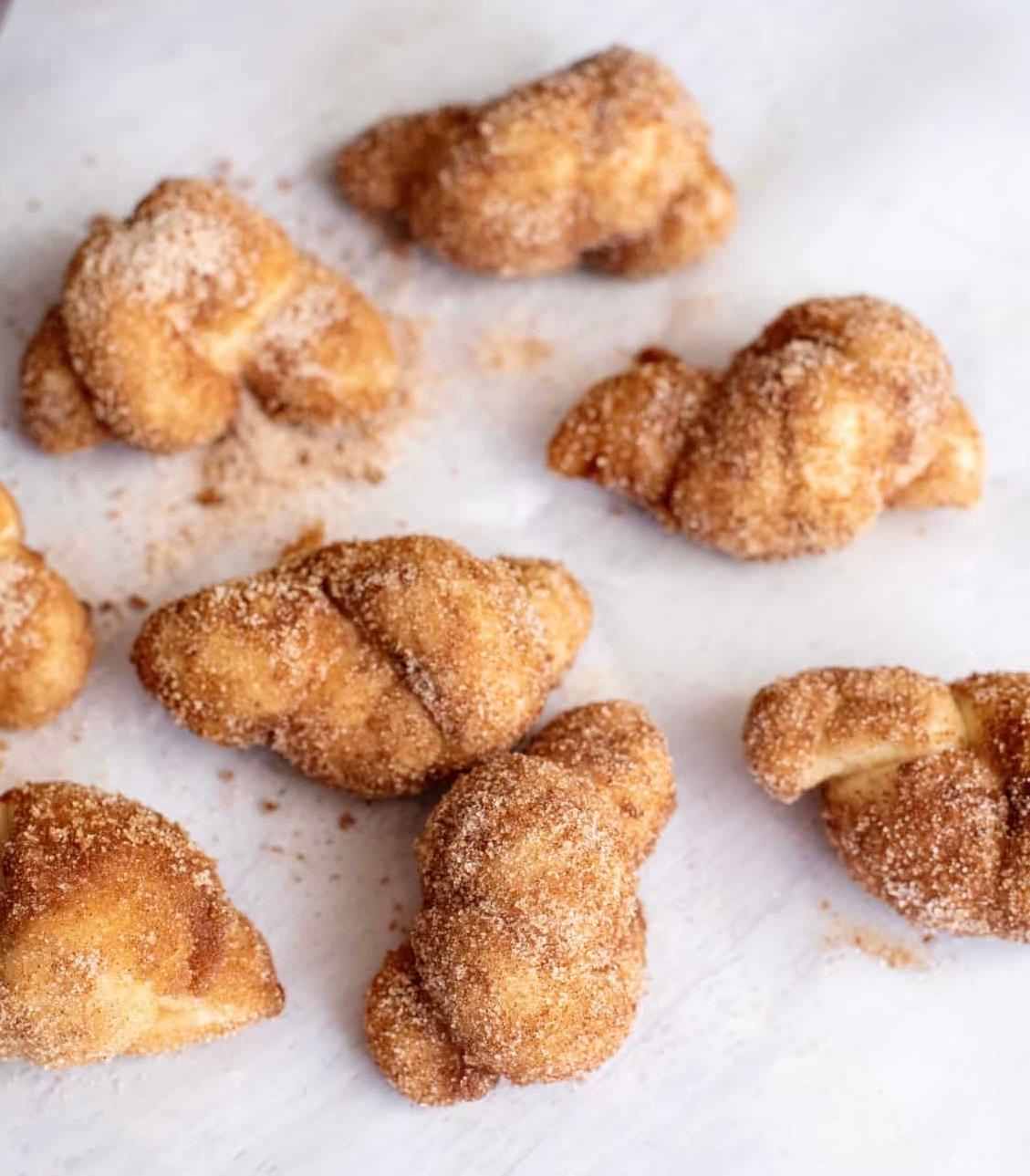 Cinnamon Sugar Knots.