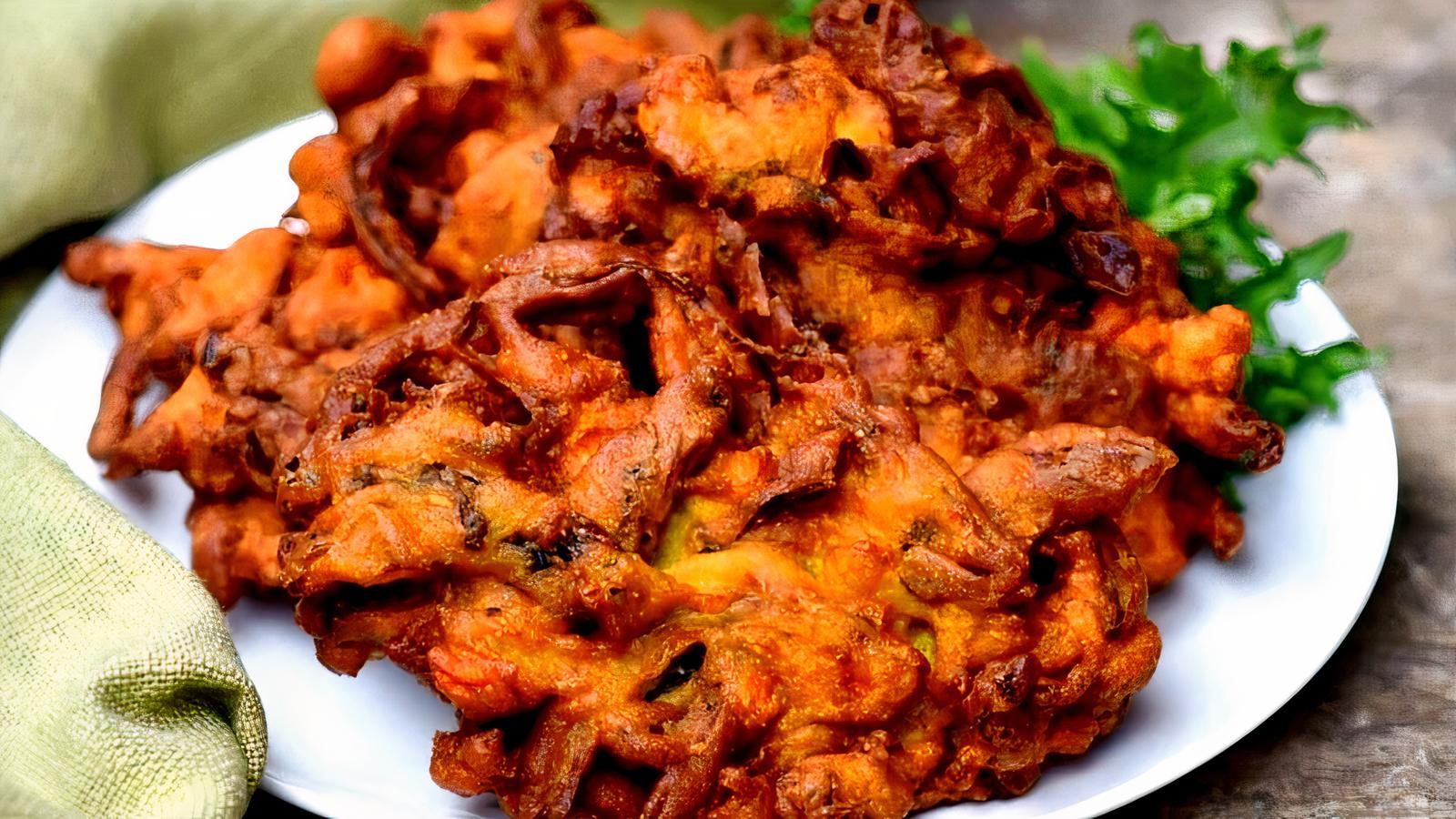 Vegetable Pakora (Vegan).