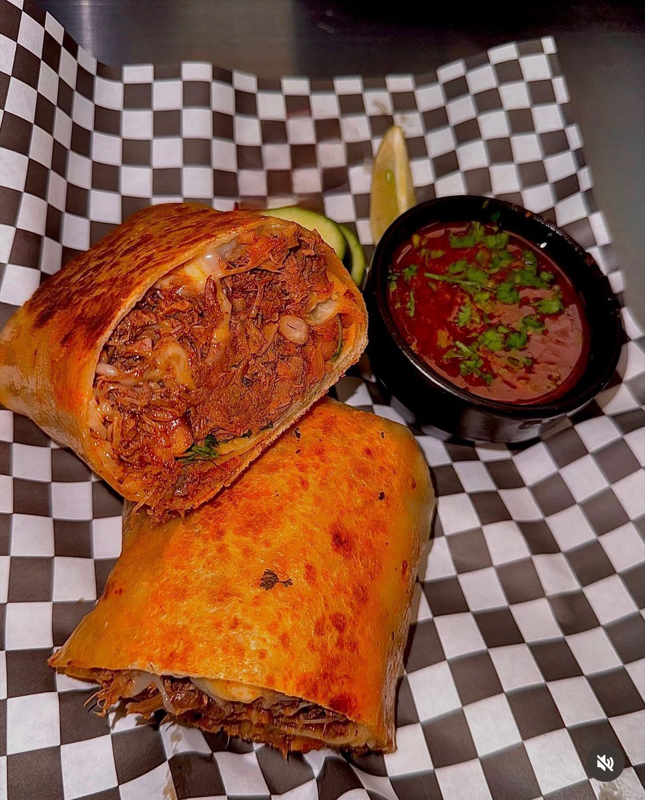 Cali Birria Burrito.