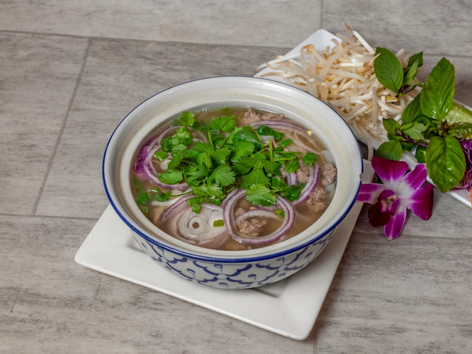 Vietnamese Pho with Choice of protein.