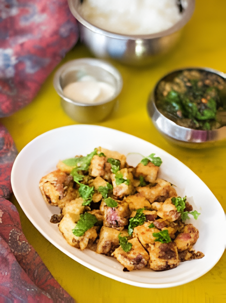 Butter Garlic Paneer (Apetizer).
