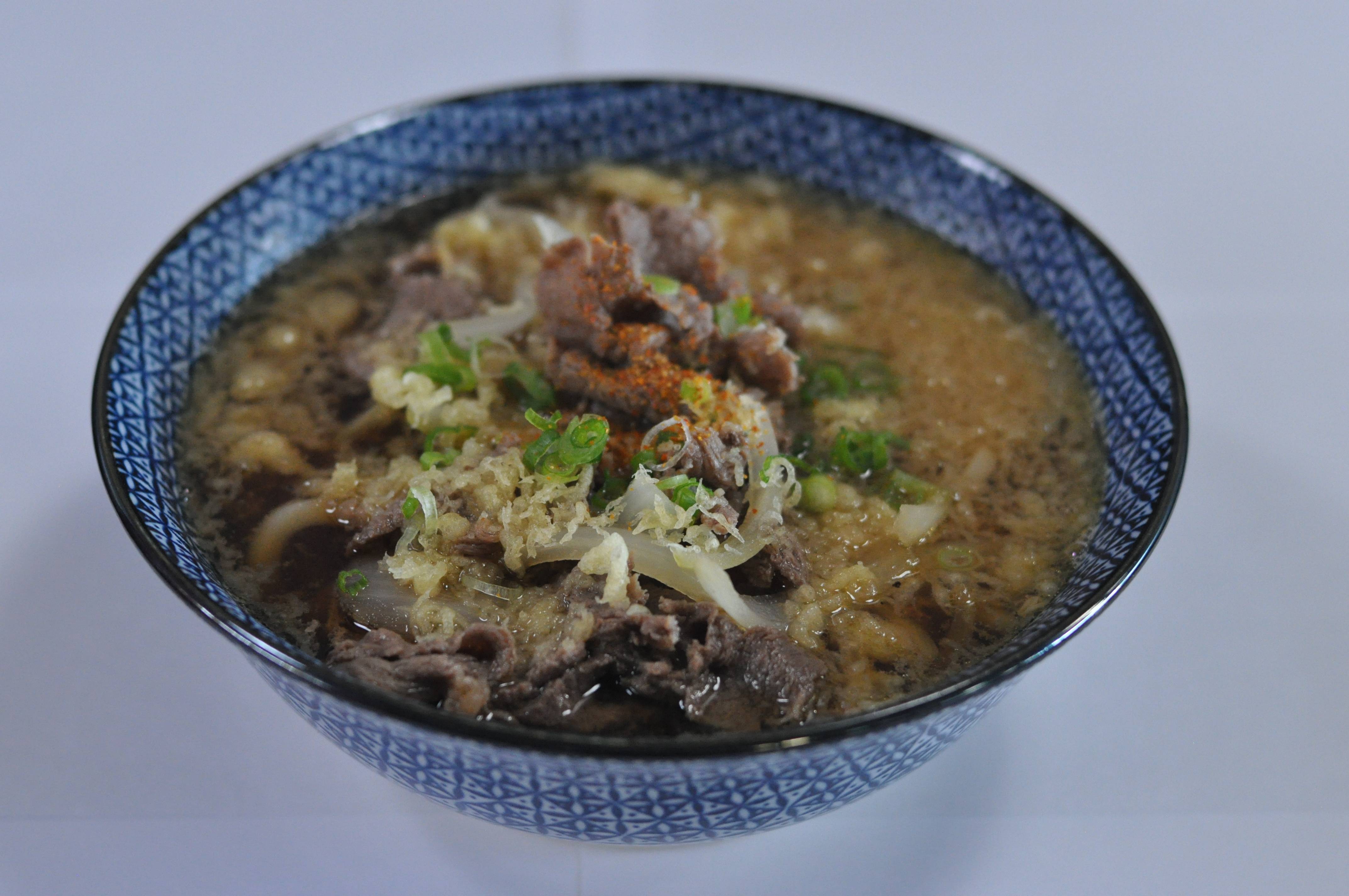 Beef Udon.