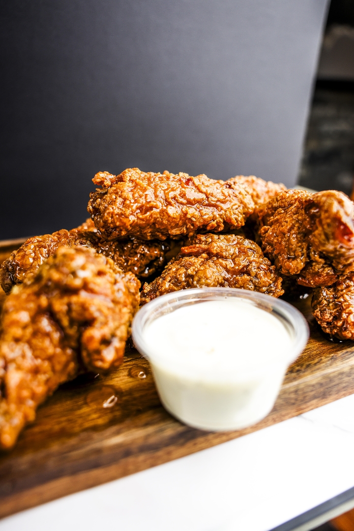 Honey BBQ Wings.