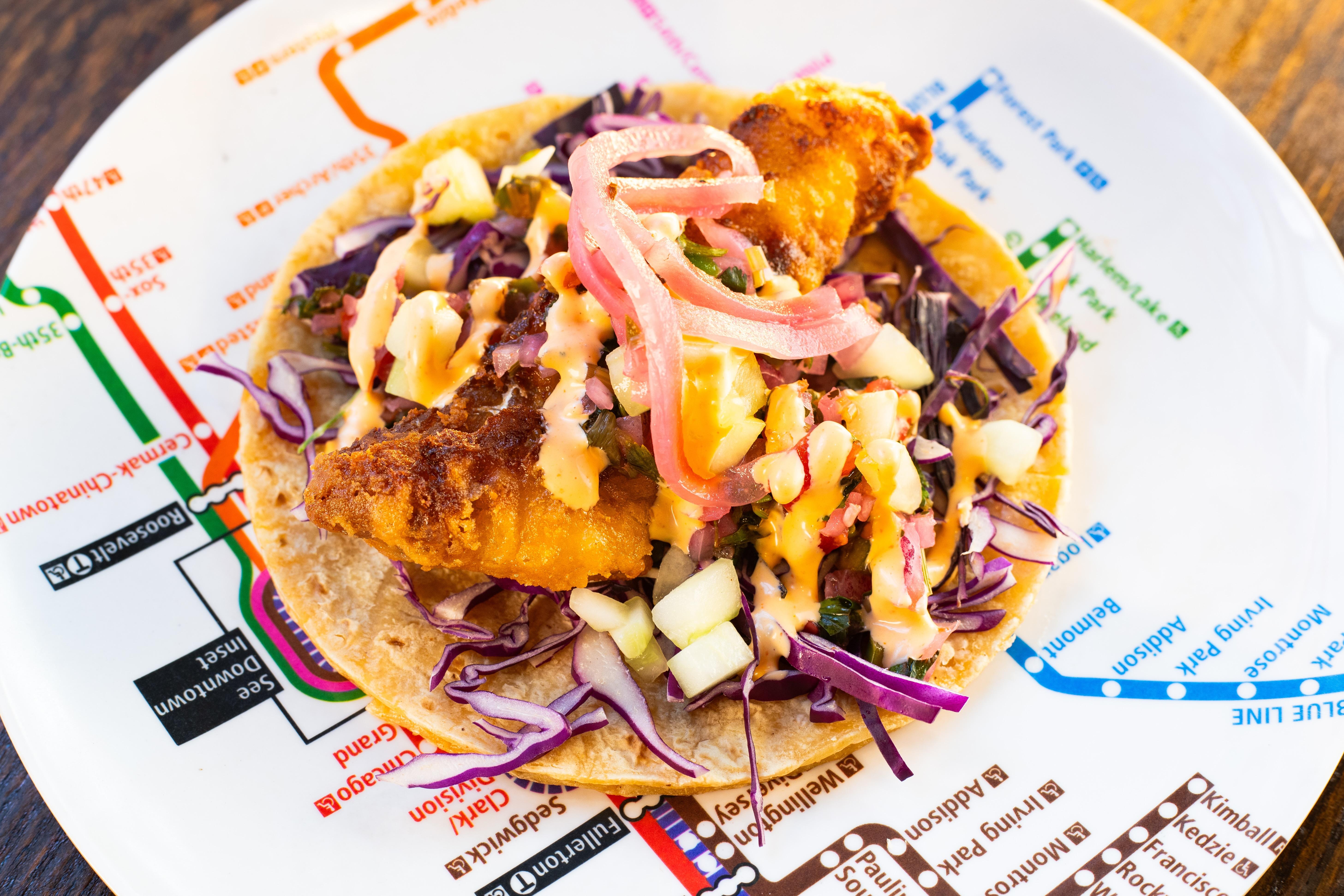 Crispy Fish Taco.