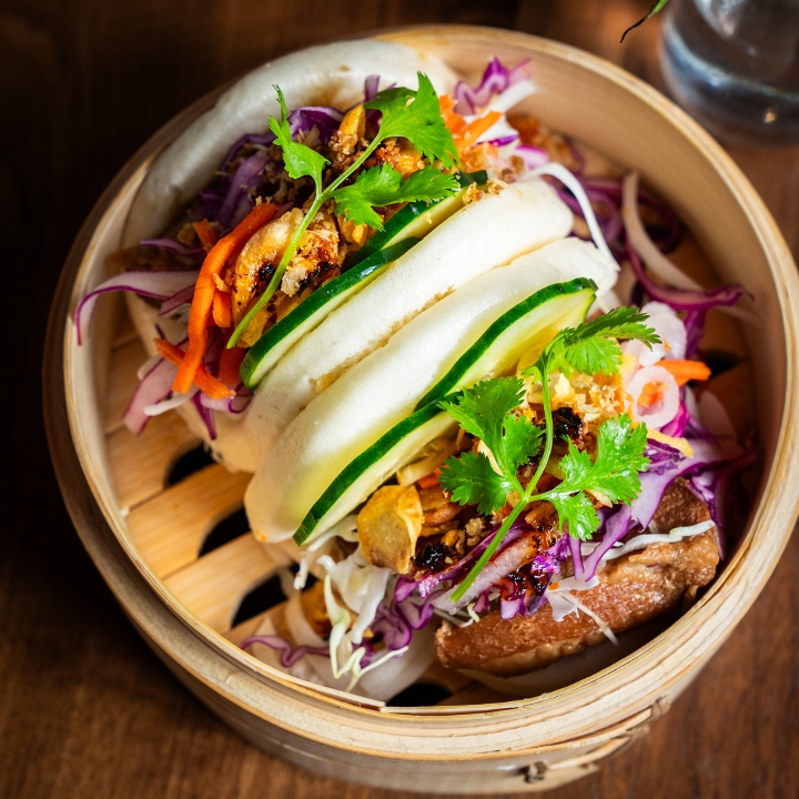PORK BELLY BAOs.