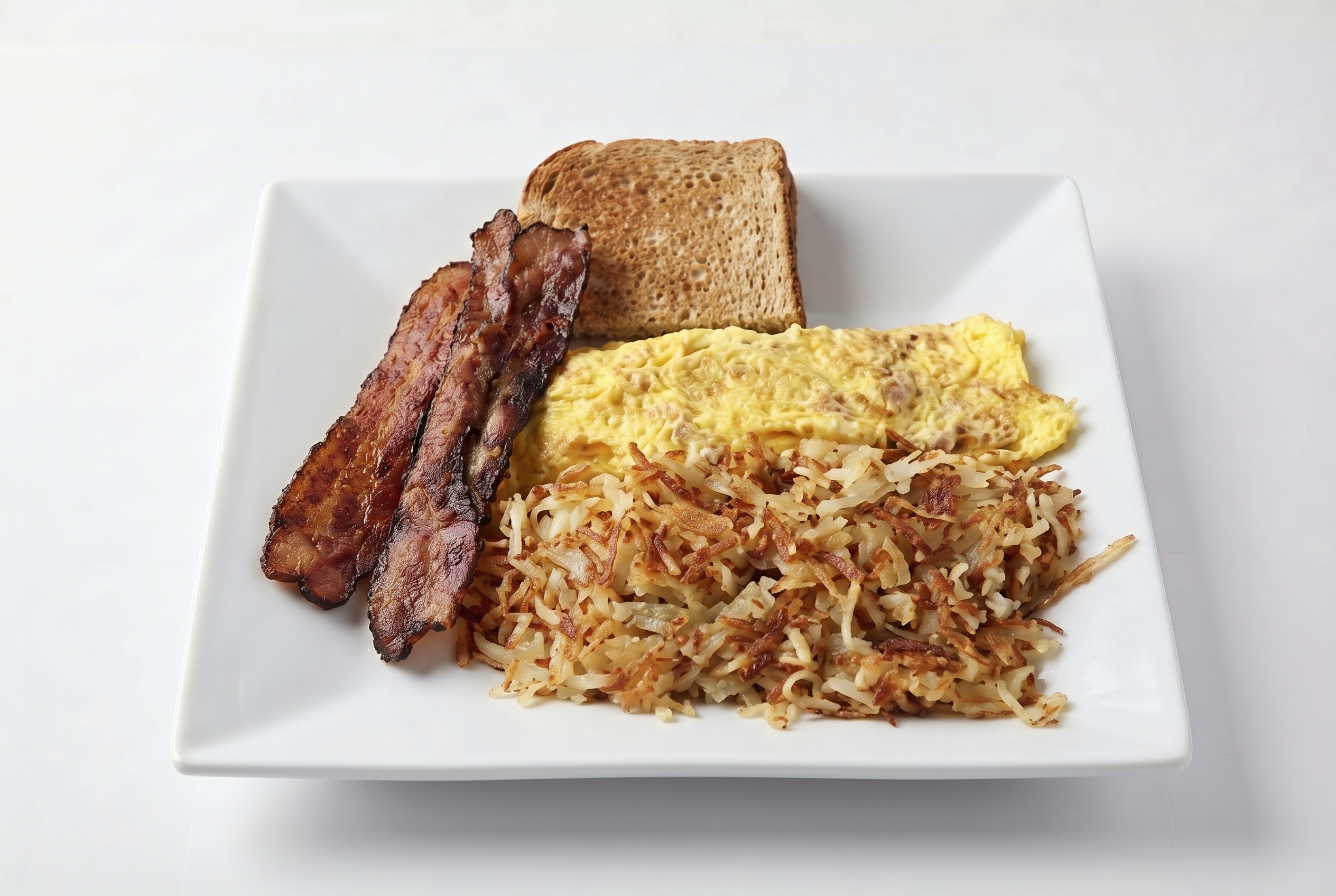 Ham & Cheese Omelette.