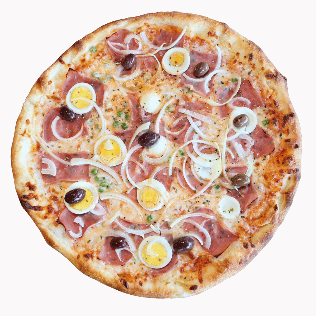 10" Portuguesa Pizza.