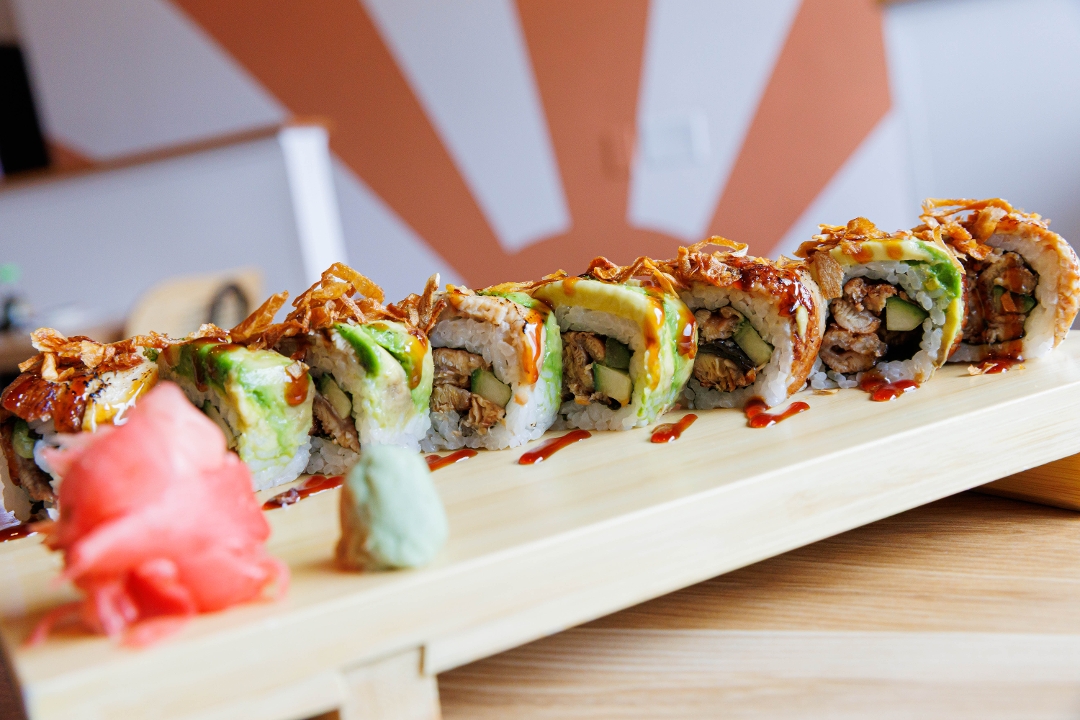 Drunken Caterpillar Roll.