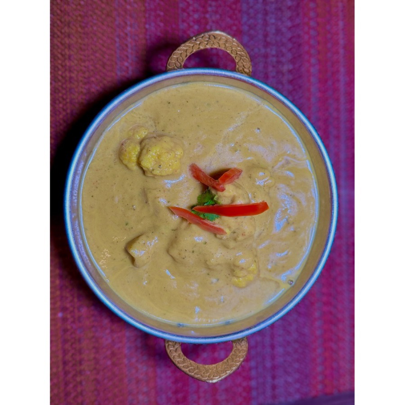 Vegan Cauliflower Korma.