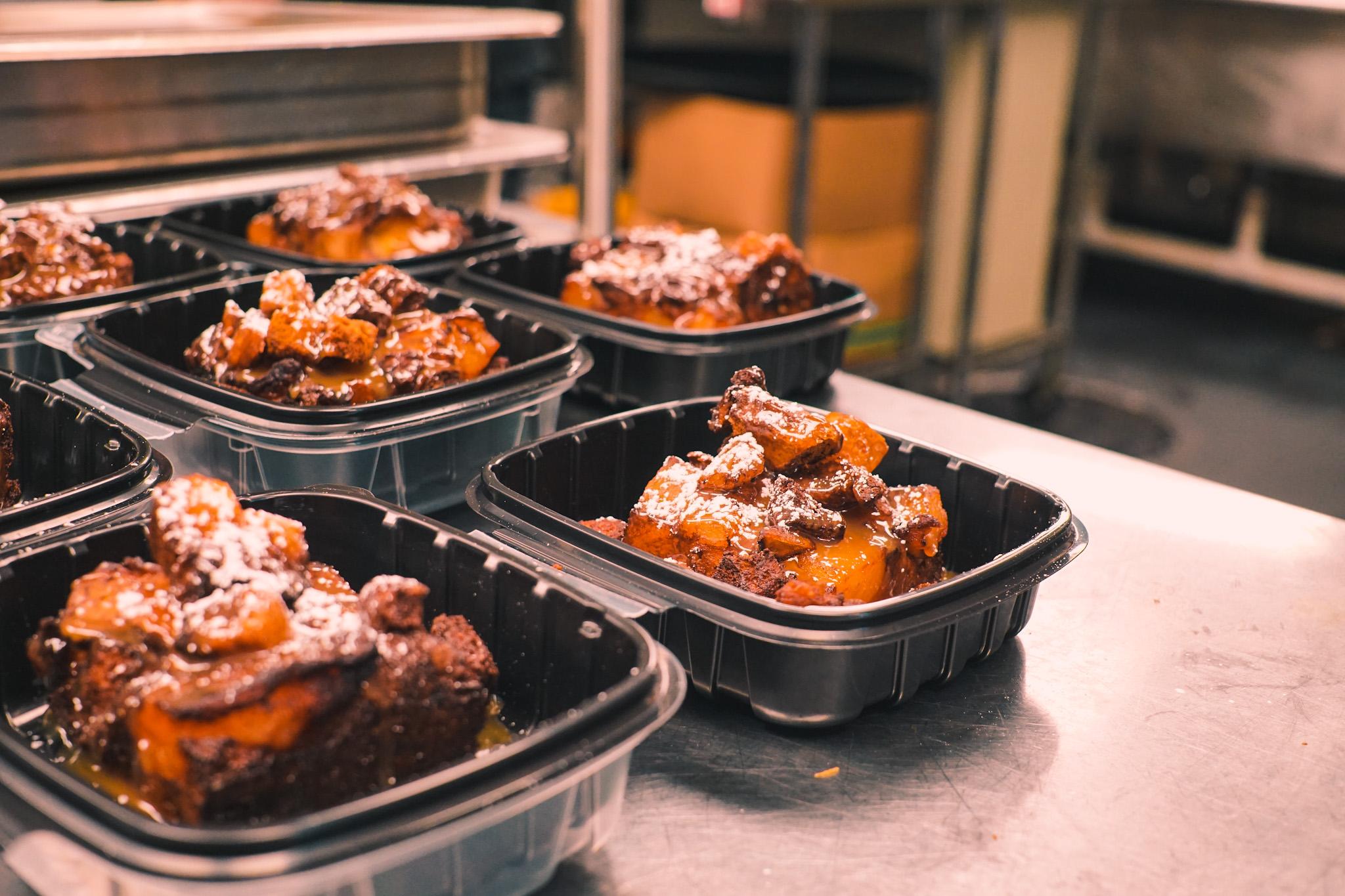 Caramel Apple Bread Pudding (Half).