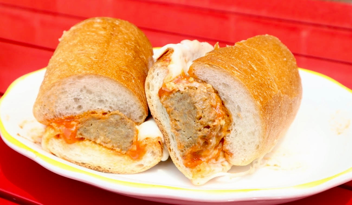 Meatball Parm Hero.