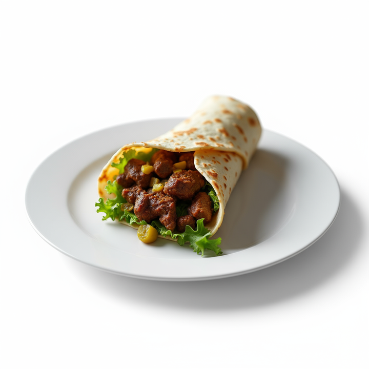 Beef Kabob Wrap.