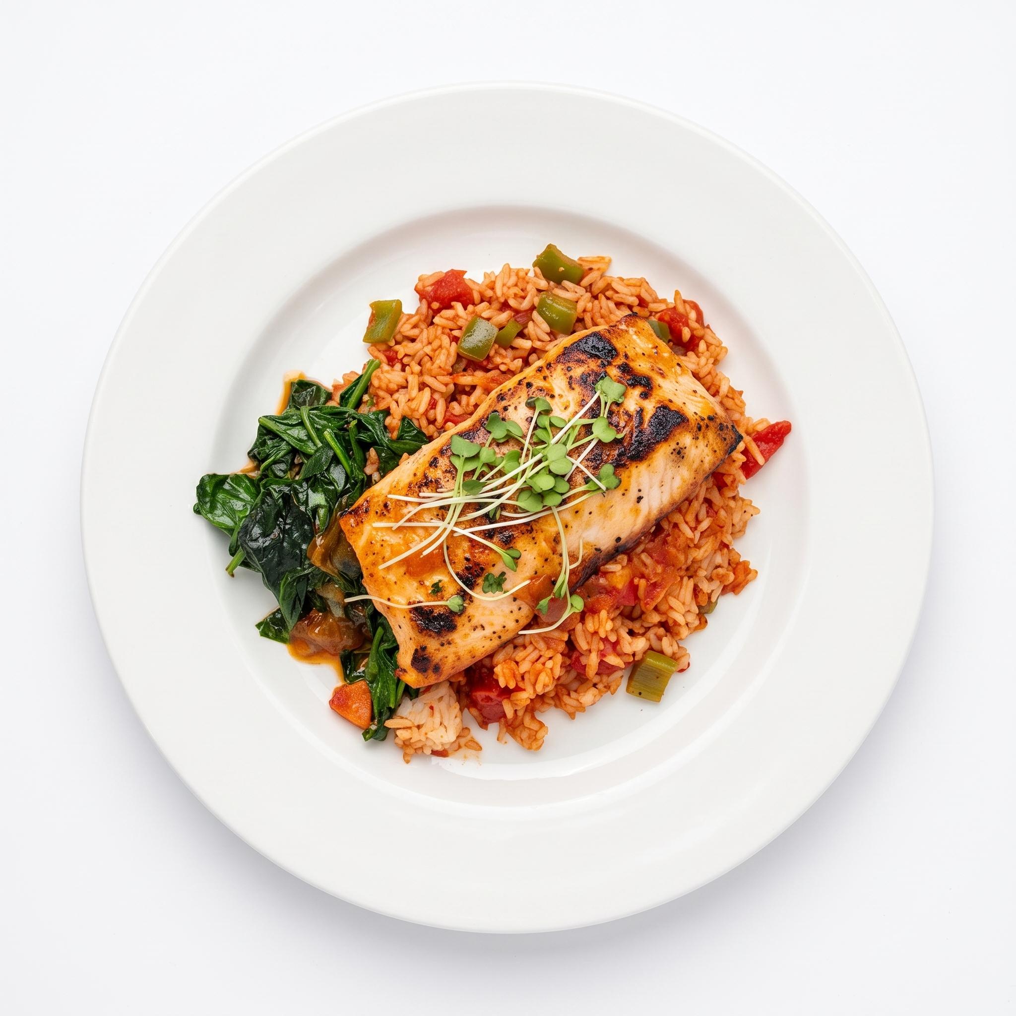 .Apricot-Glazed Salmon.