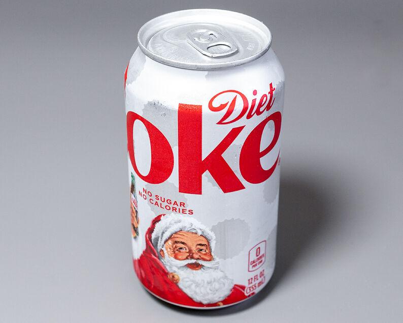 12 oz Diet Coke.