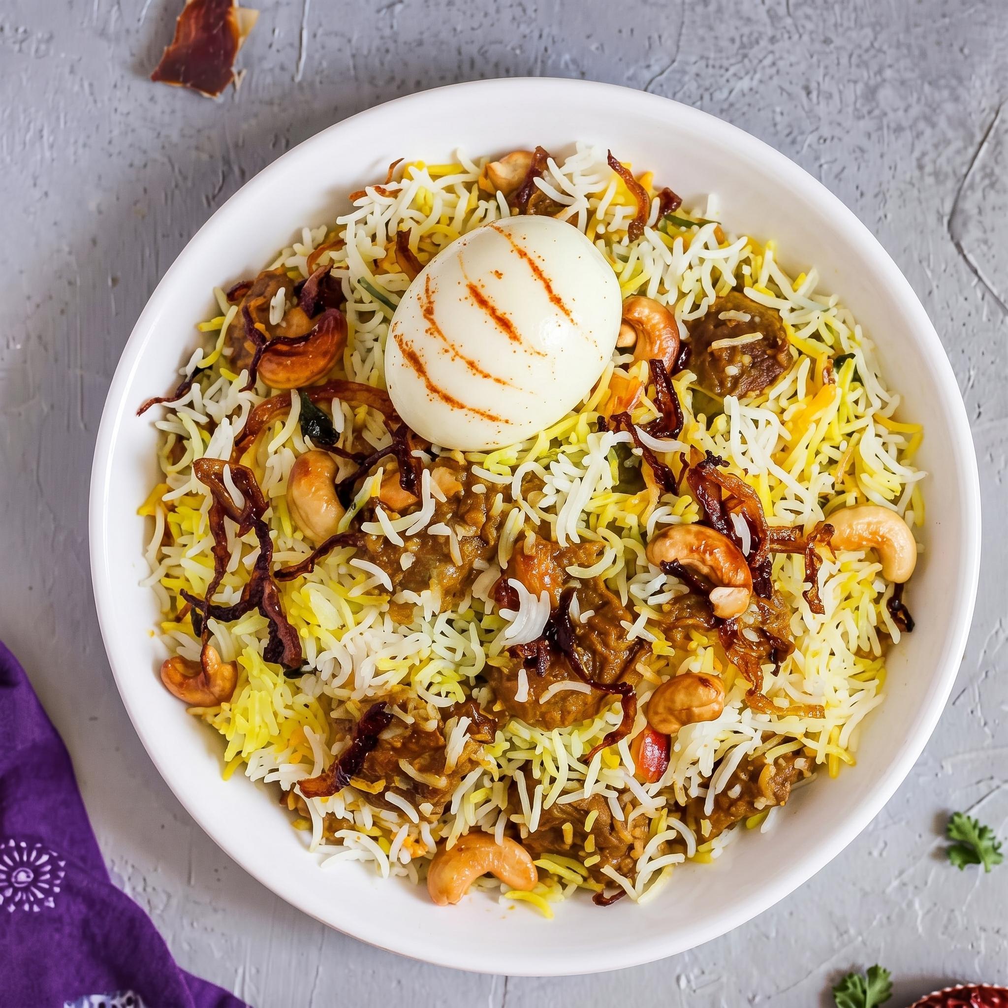 Lamb Biryani.