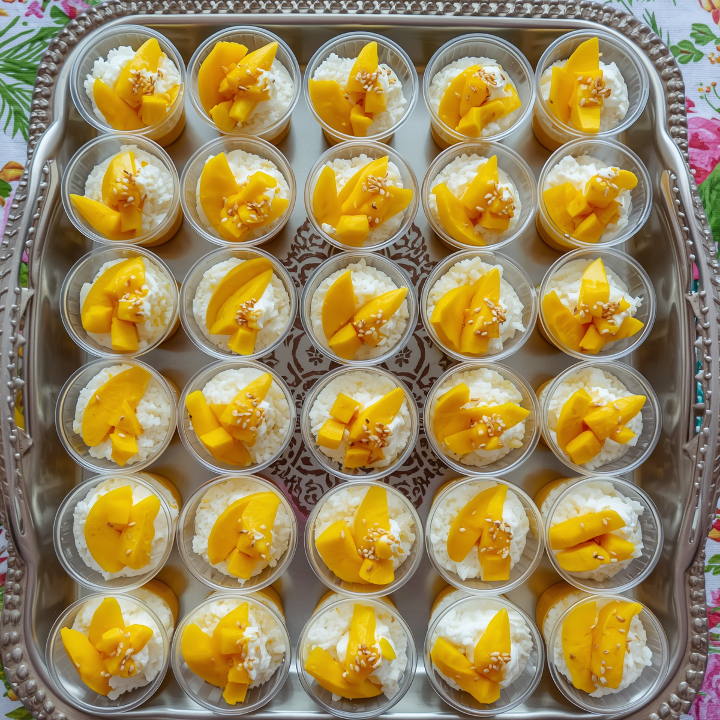 MANGO STICKY RICE (25 EACH).