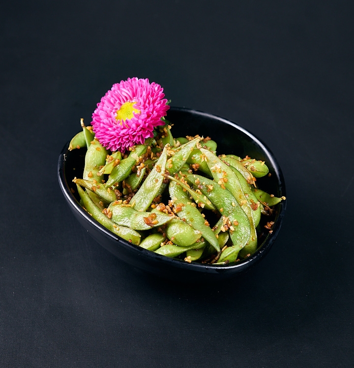 Edamame (Garlic).
