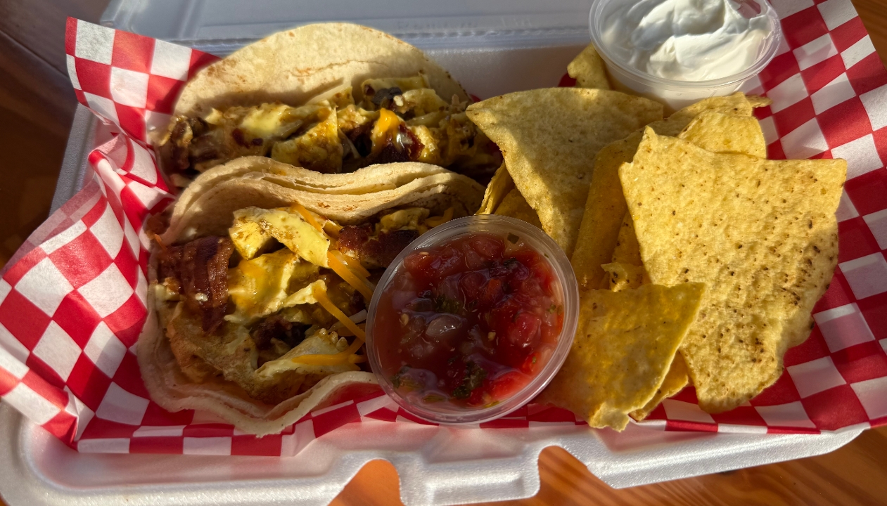 Breakfasts Tacos.