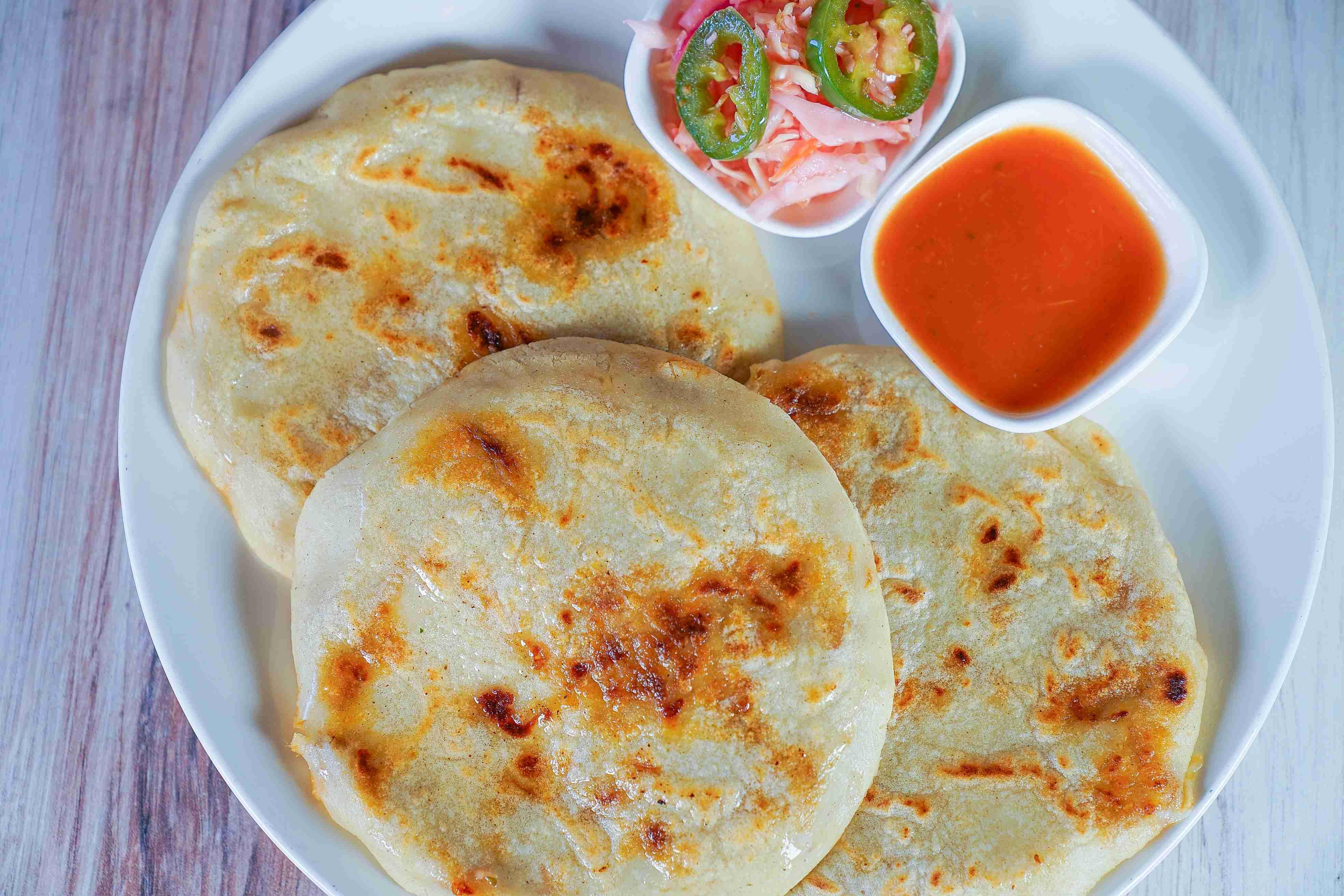 Pupusas Platter.