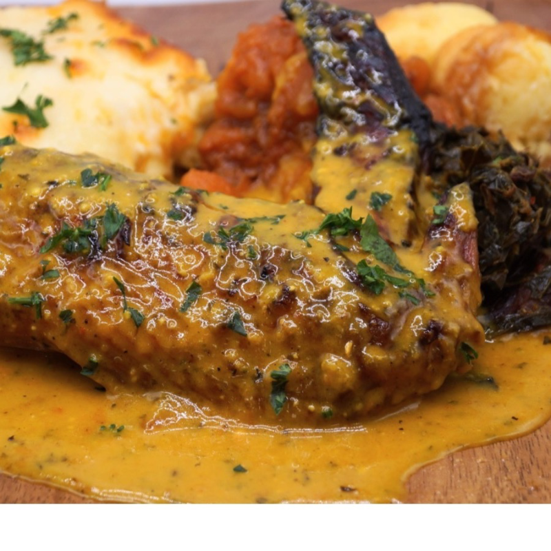 Smothered Sweet Onion Turkey Wings.