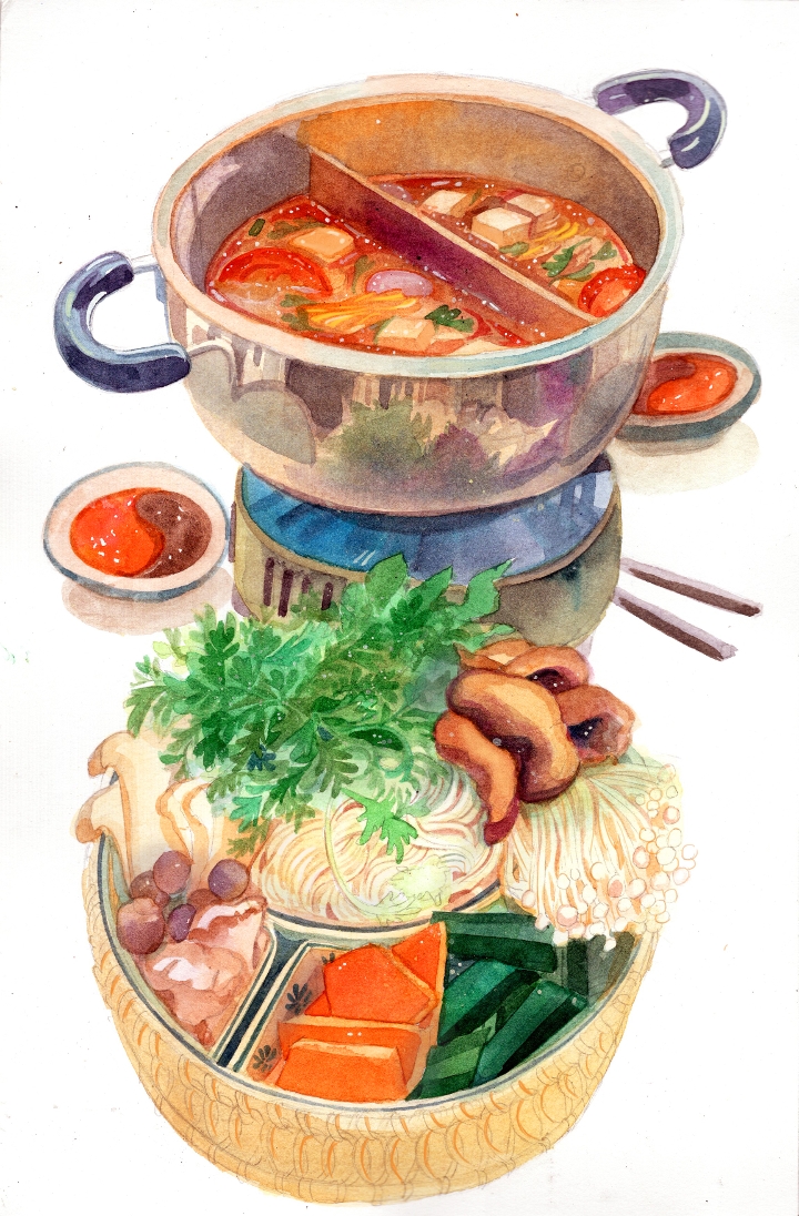 Sen Mushroom Hot Pot.