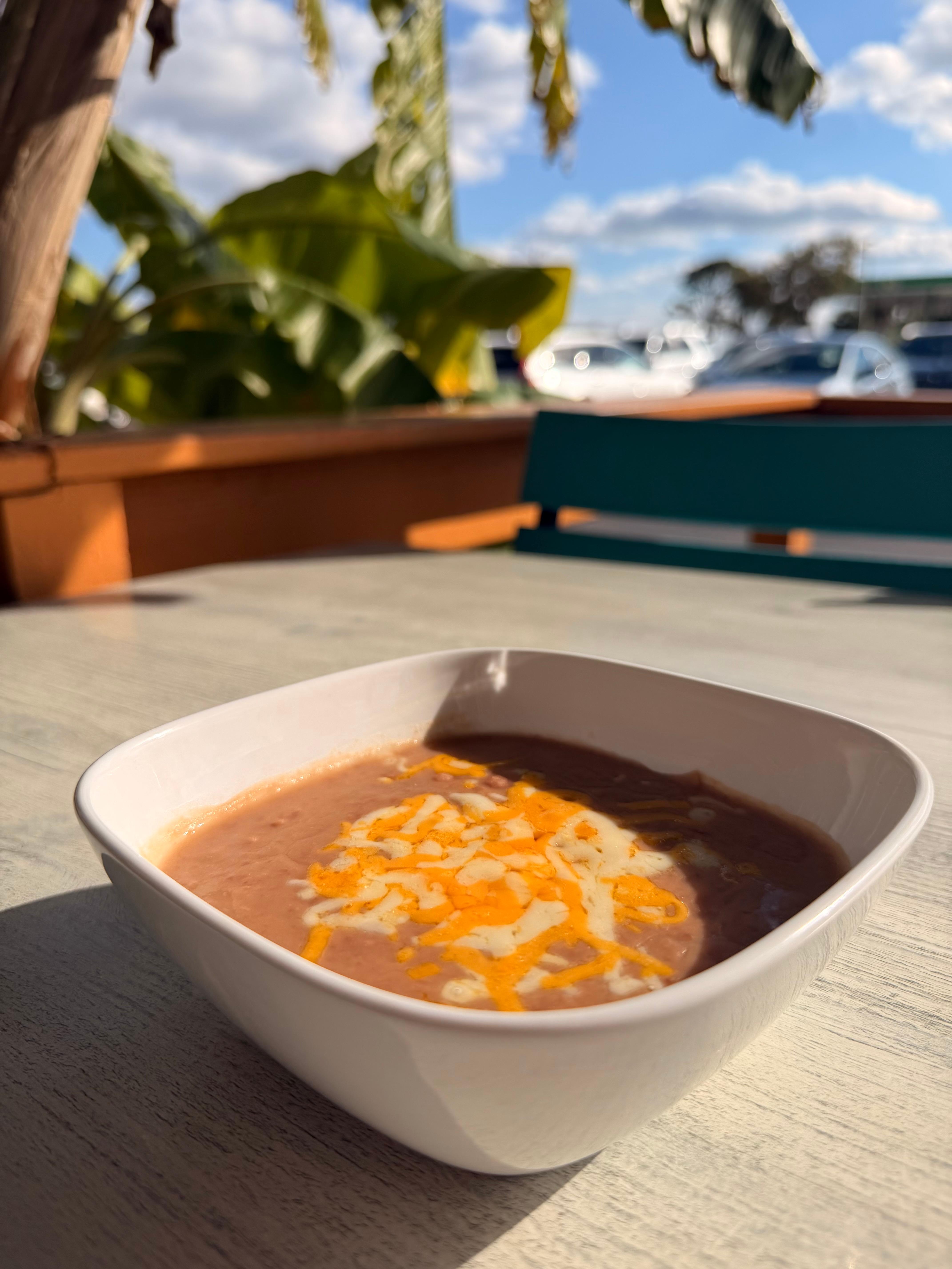 REFRIED BEANS.