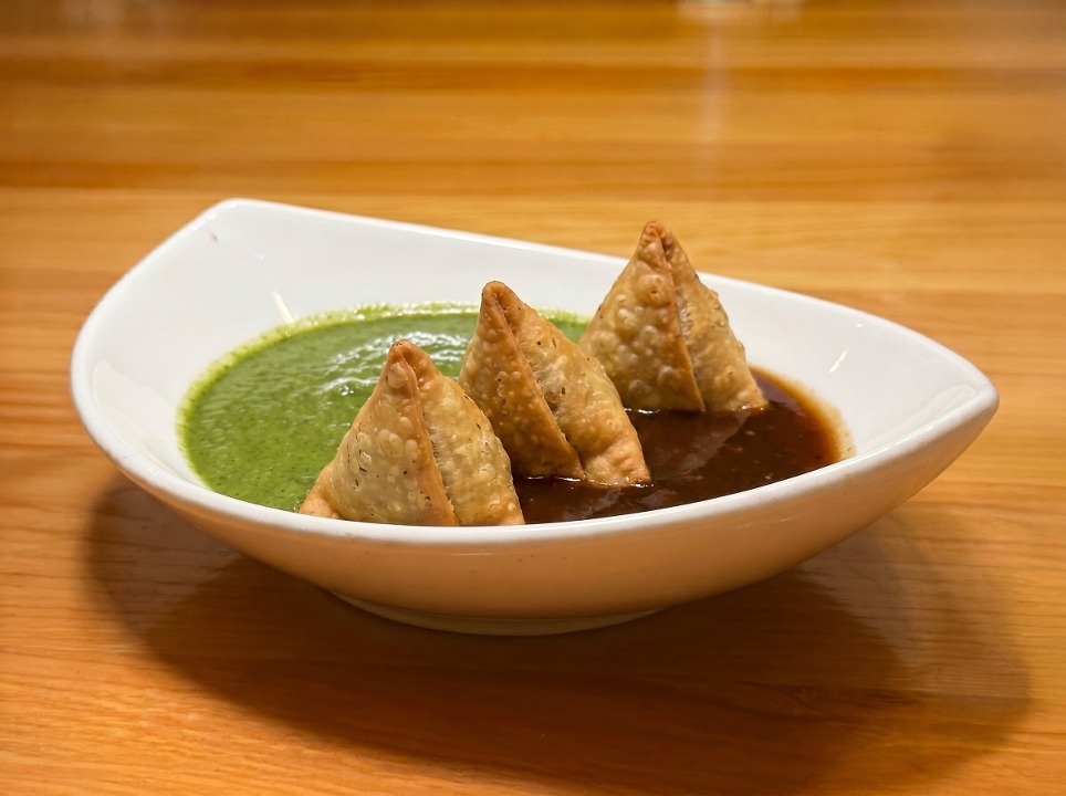 Vegetable Samosa.