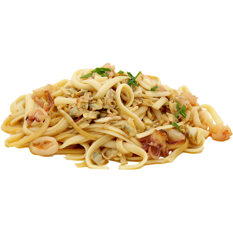 Friday (Linguine w/ Seafood).