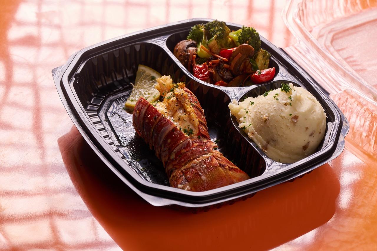 Garlic Butter Lobster.