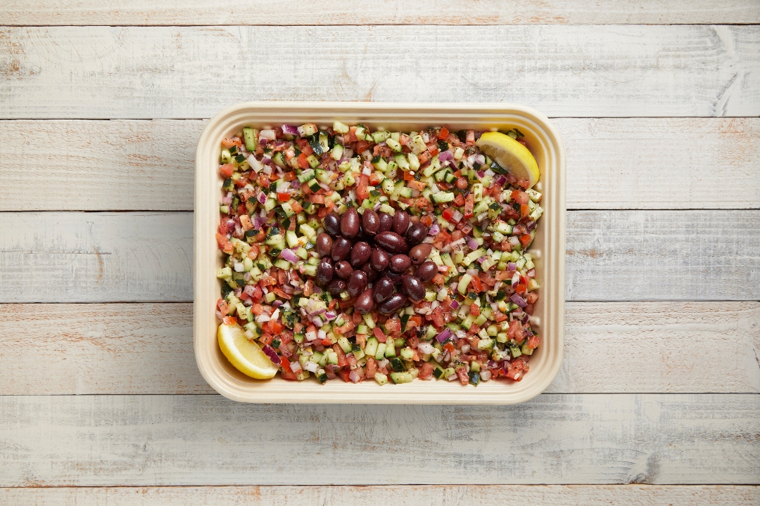 Cucumber Tomato Salad.