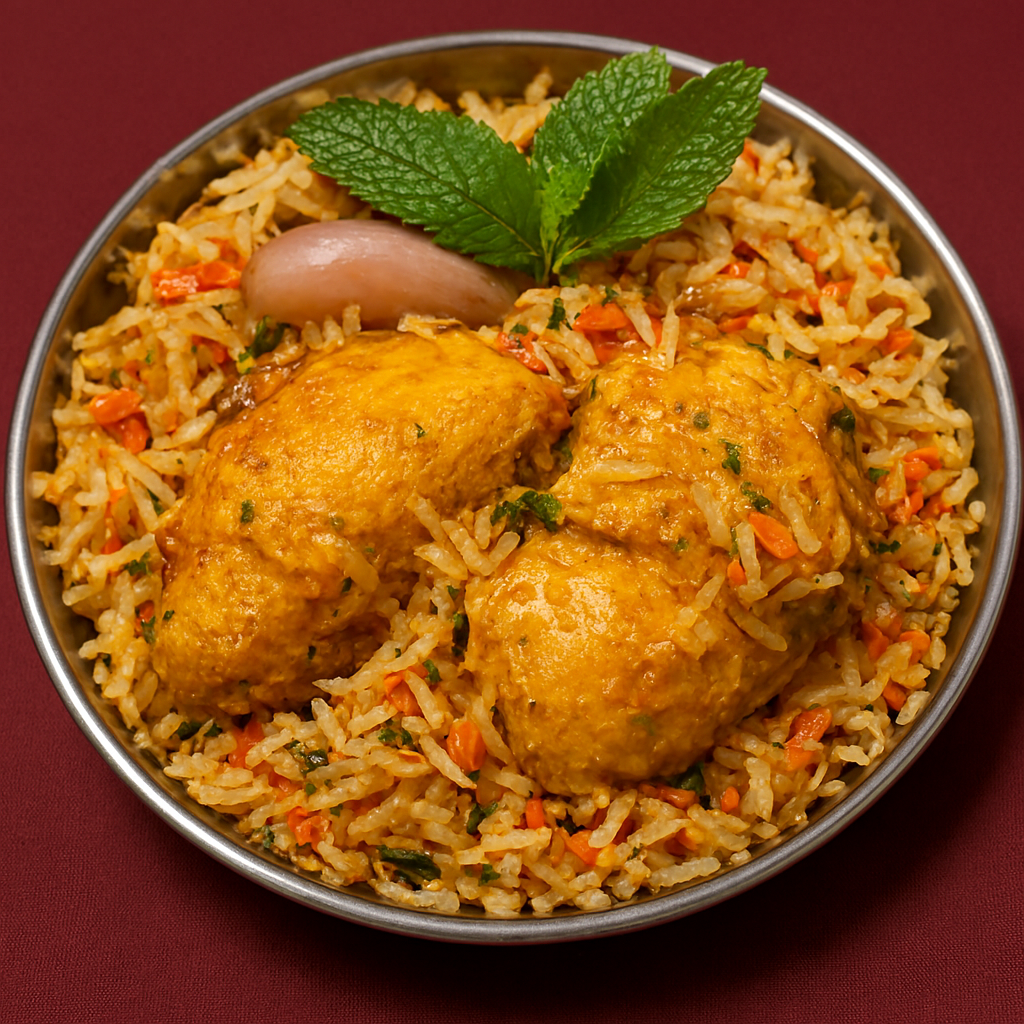 Chicken Biryani.