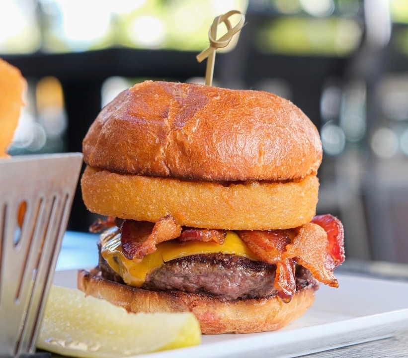 BBQ Bacon Burger.