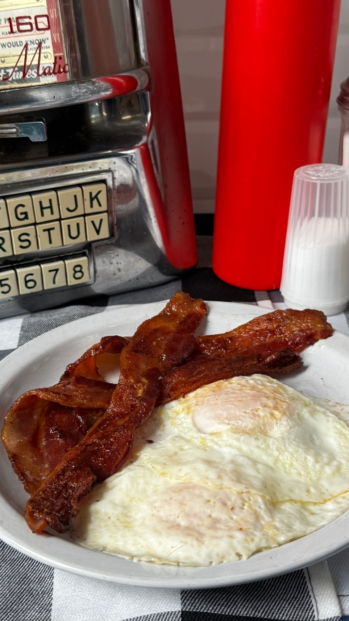 2 Eggs And Meat.