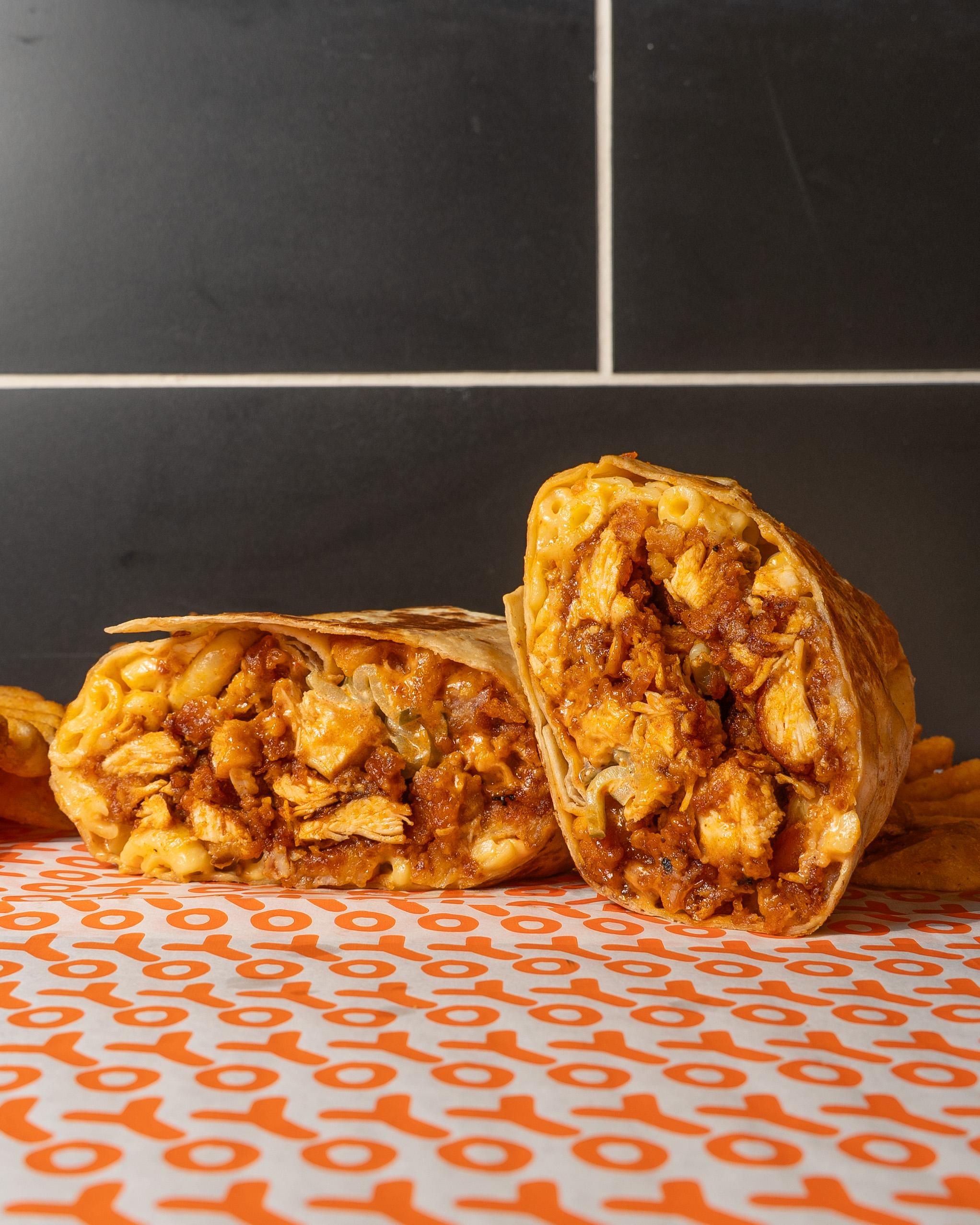 Chicken Fully Loaded Burrito.