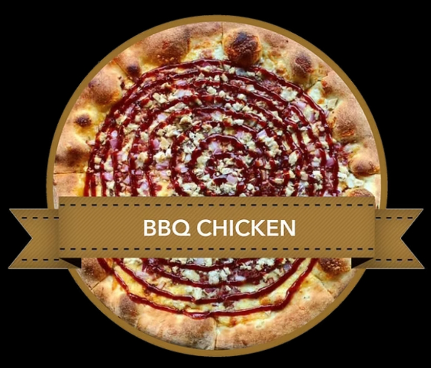 12" BBQ Chicken Pizza.
