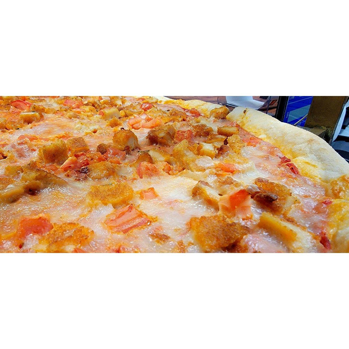 Chicken Parmigiana Pizza.