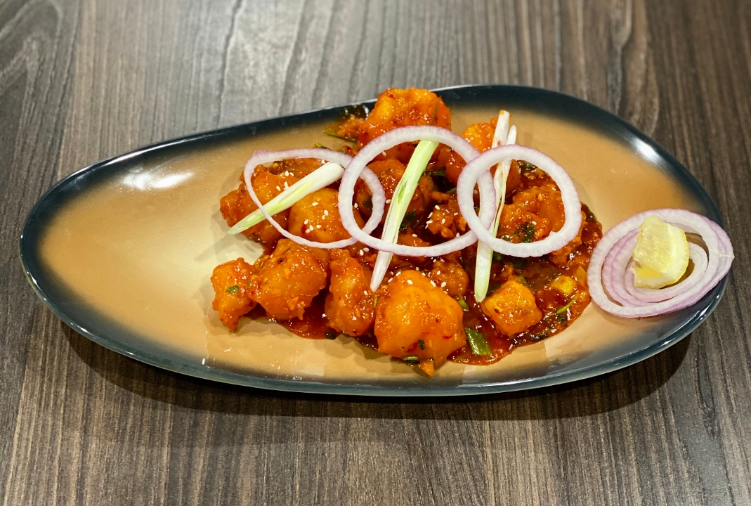 Chili Paneer Dry.