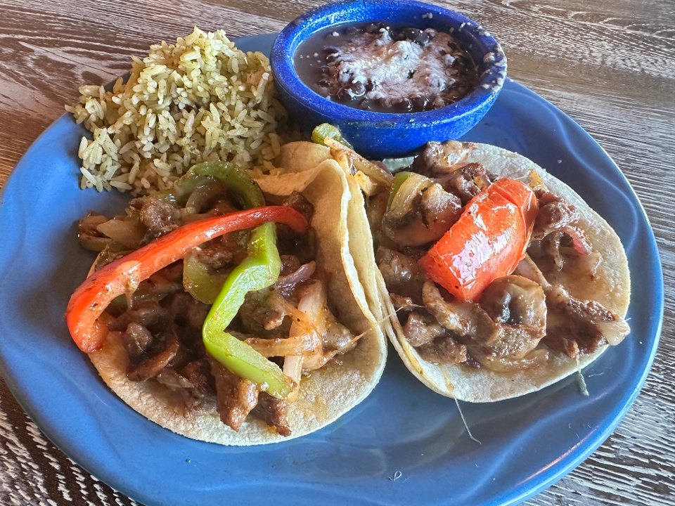 Steak Fajita Tacos.