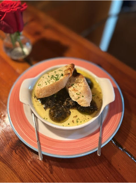 Escargot a la Bourguignon.