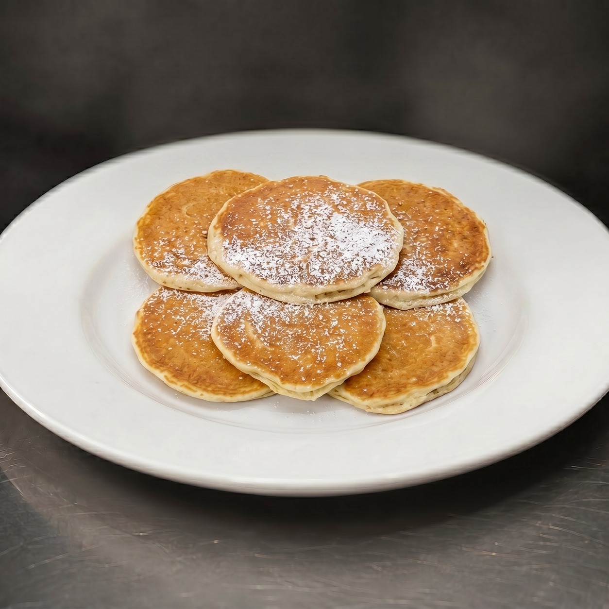 Kid's Silver Dollar Pancakes.
