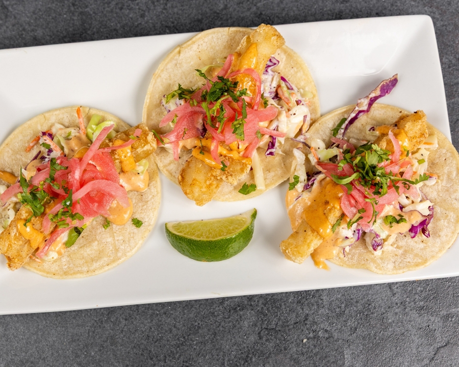 Baja Fish Tacos.