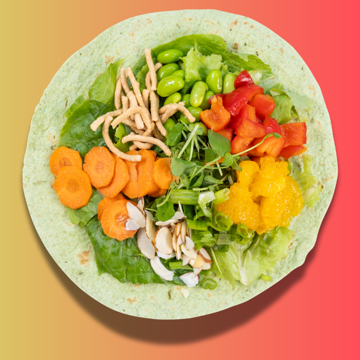 #2 Crunchy Asian Wrap.