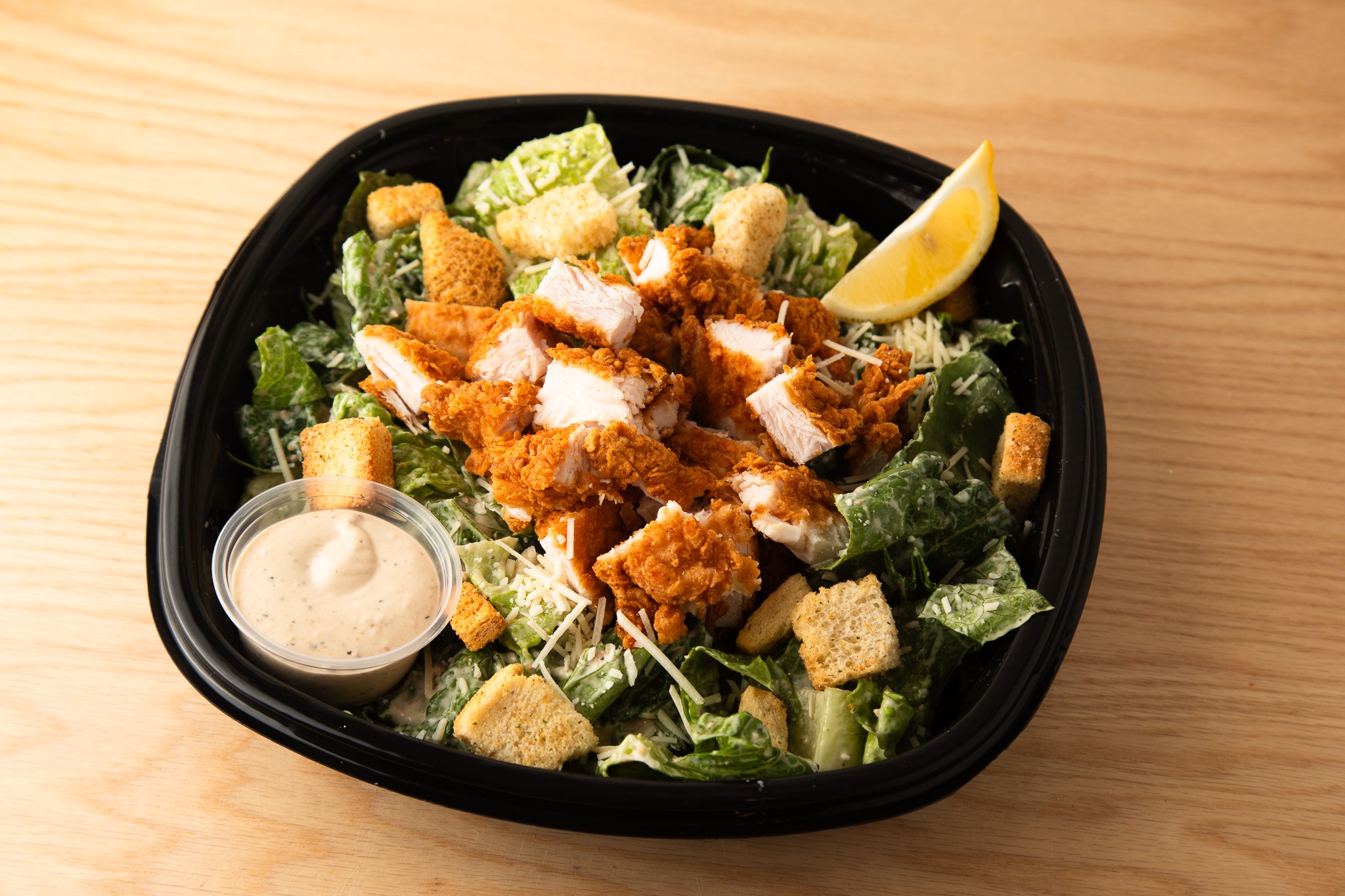 Chicken Caesar Salad.