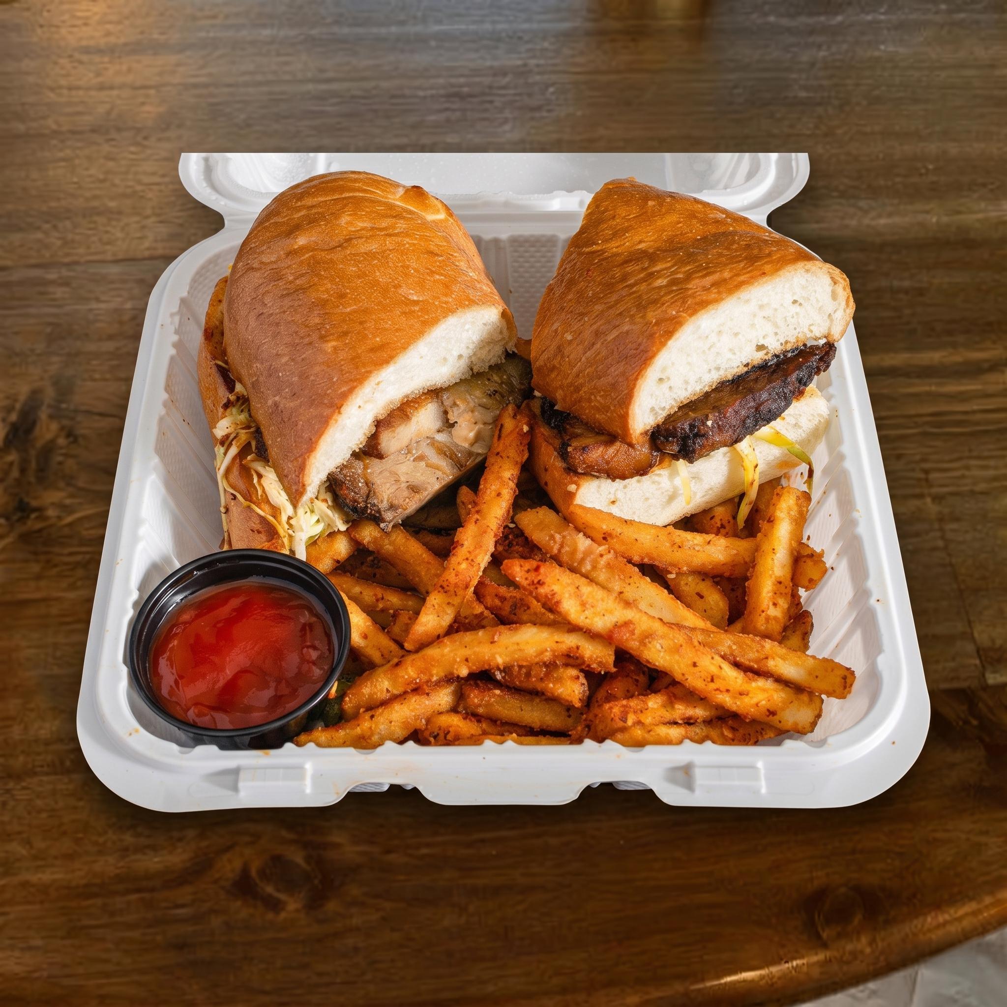Pork Belly Banh-Mi.