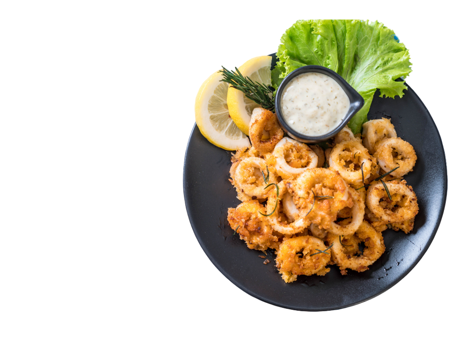 Full Fried Calamari.