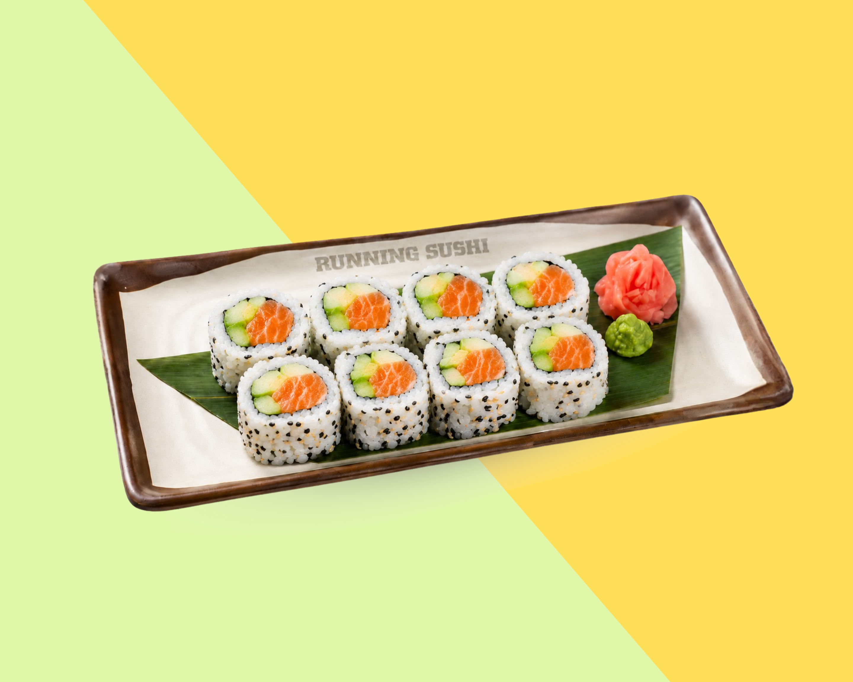 Salmon California Roll.