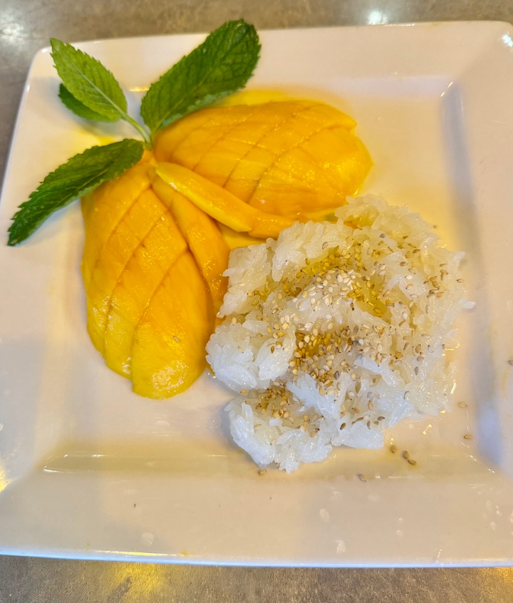 Sticky Rice with Mango.