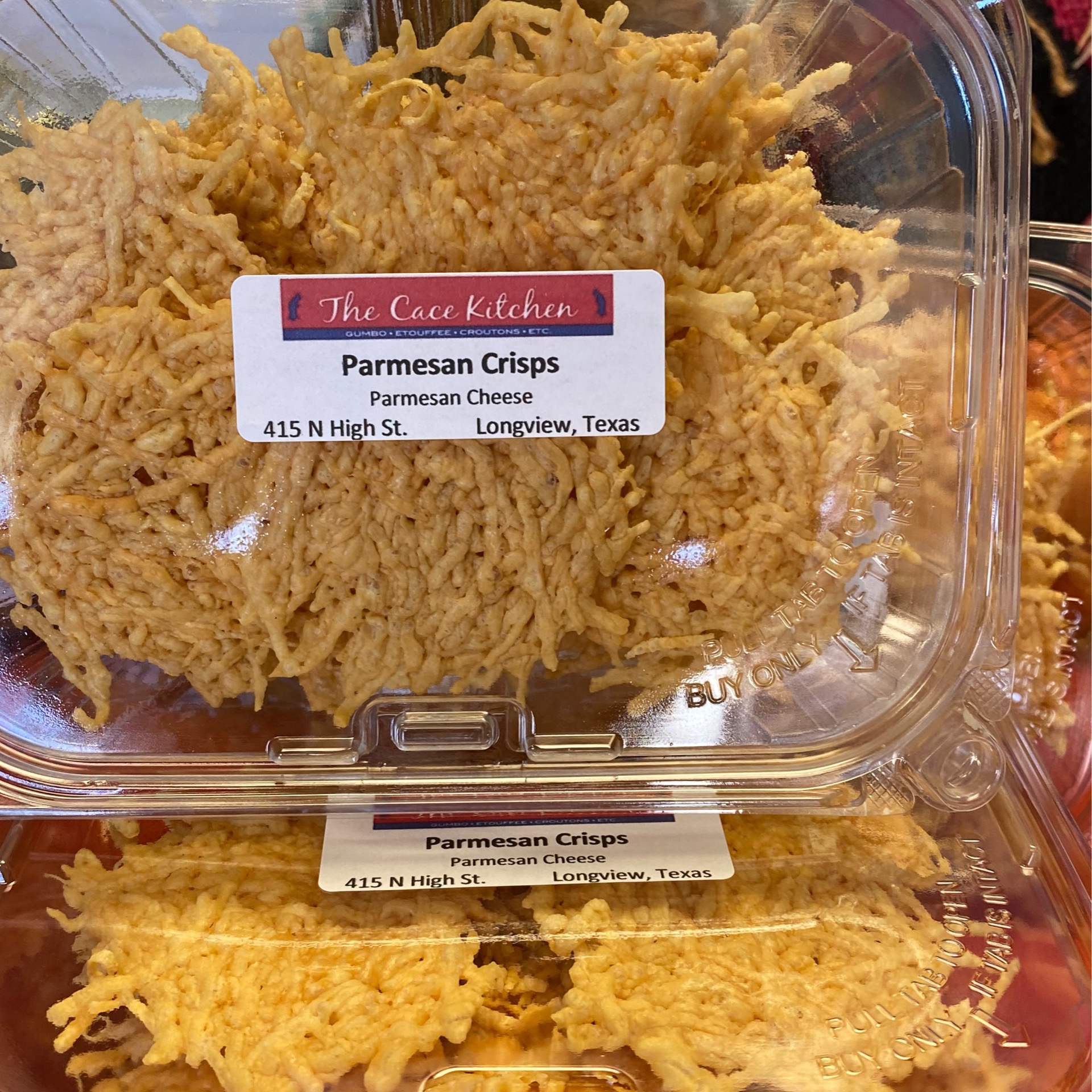 Parmesan Crisps.