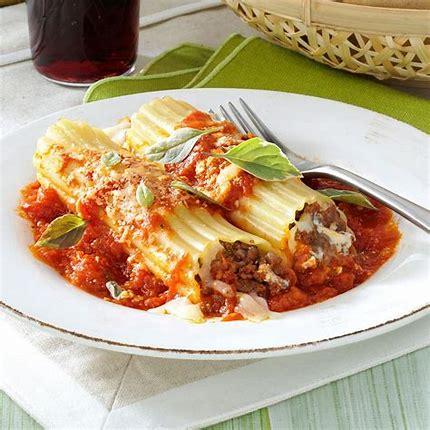 Manicotti.
